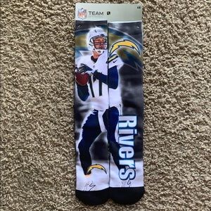 Philip Rivers Chargers Socks